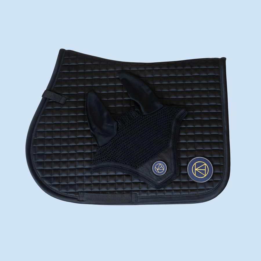 LUVA | SVART MED PATCHES