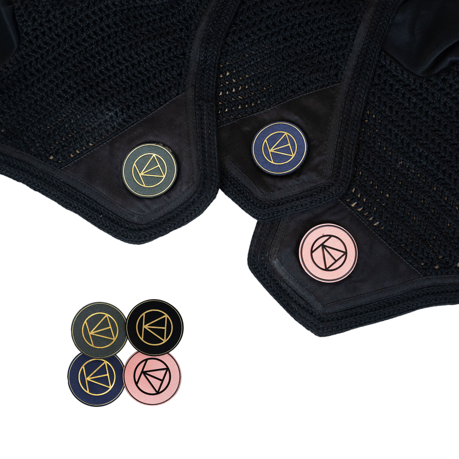 LUVA | SVART MED PATCHES